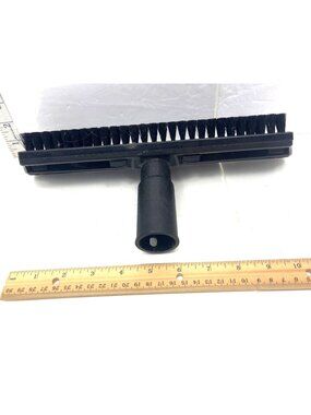 Rainbow Vacuum Brush Head With Stiff Bristles & Rubber Squeegee Attachment